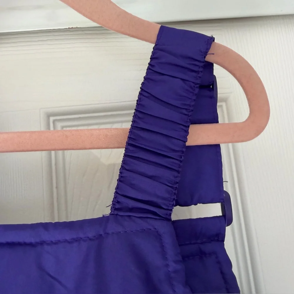 ZeroXposur Kids Purple Snow Overalls Size L-6X